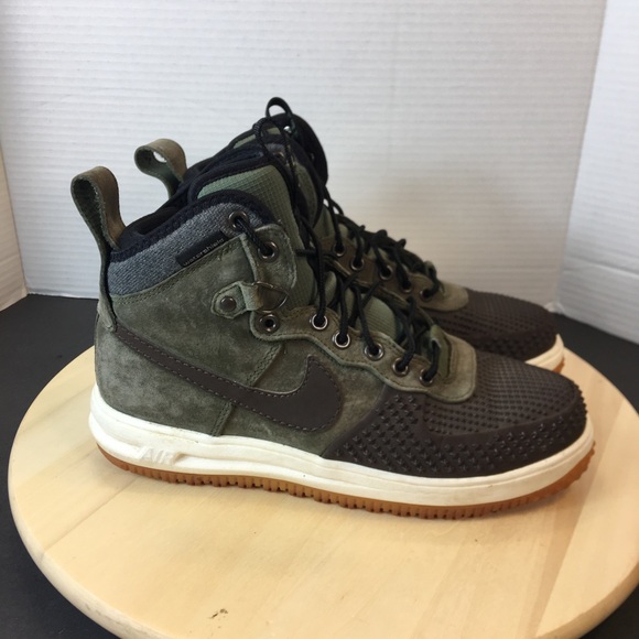 Nike Lunar Air Force Duckboot 805899-200 Skate Sz Men Army